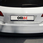 Protector de Parachoques Trasero para Peugeot 308 HB 2014-2021 Acero cepillado
