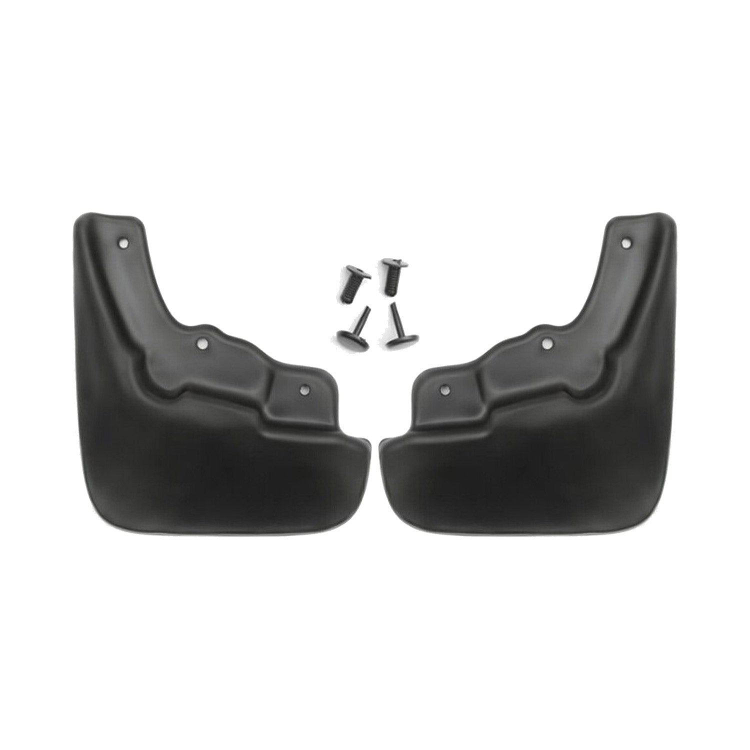 Juego de Guardabarros Trasero para Mazda 3 HB 2009-2011 Negro Mate 2Pza