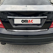 Protector Parachoques para Mercedes C Class S204 2008-2014 Acero cepillado