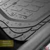 3D Alfombrillas De Coche Universal Negro Goma 4Pza