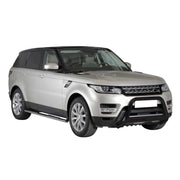 Bull Barra Frontal para Range Rover Sport 2014-2017 Negro Brillante Acero