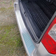 Protector de Parachoques Trasero para Citroen Berlingo 2008-2018 Acero cepillado