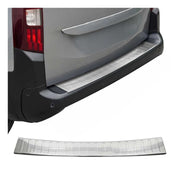 Protector Parachoques para Peugeot Rifter 2019-2024 Brillante Plata Acero