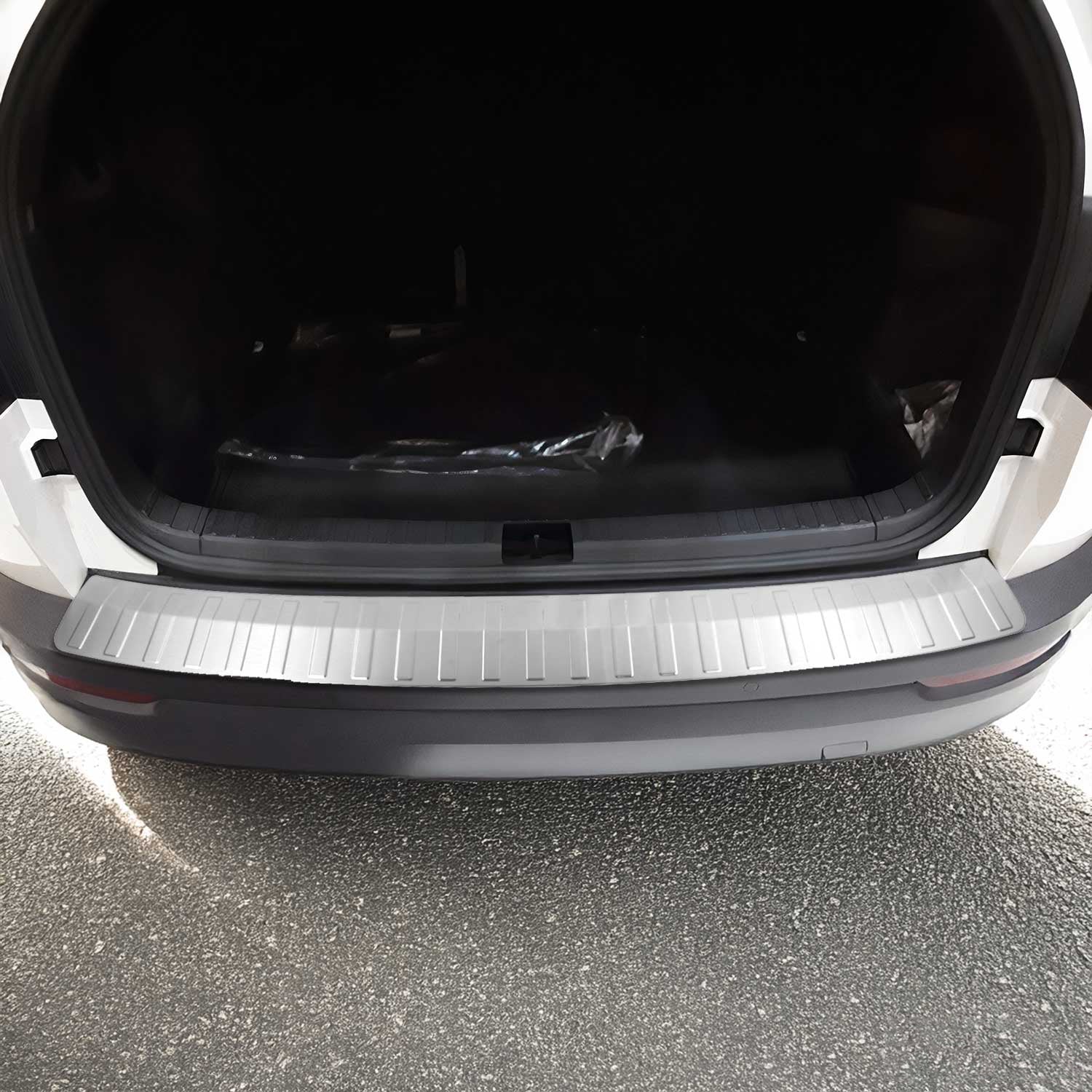 Protector de Parachoques Trasero para Skoda Karoq 2017-2024 cepillado Acero