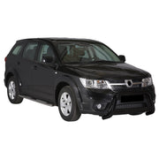 Bull Barra Frontal para Fiat Freemont 2011-2016 Negro Brillante Acero