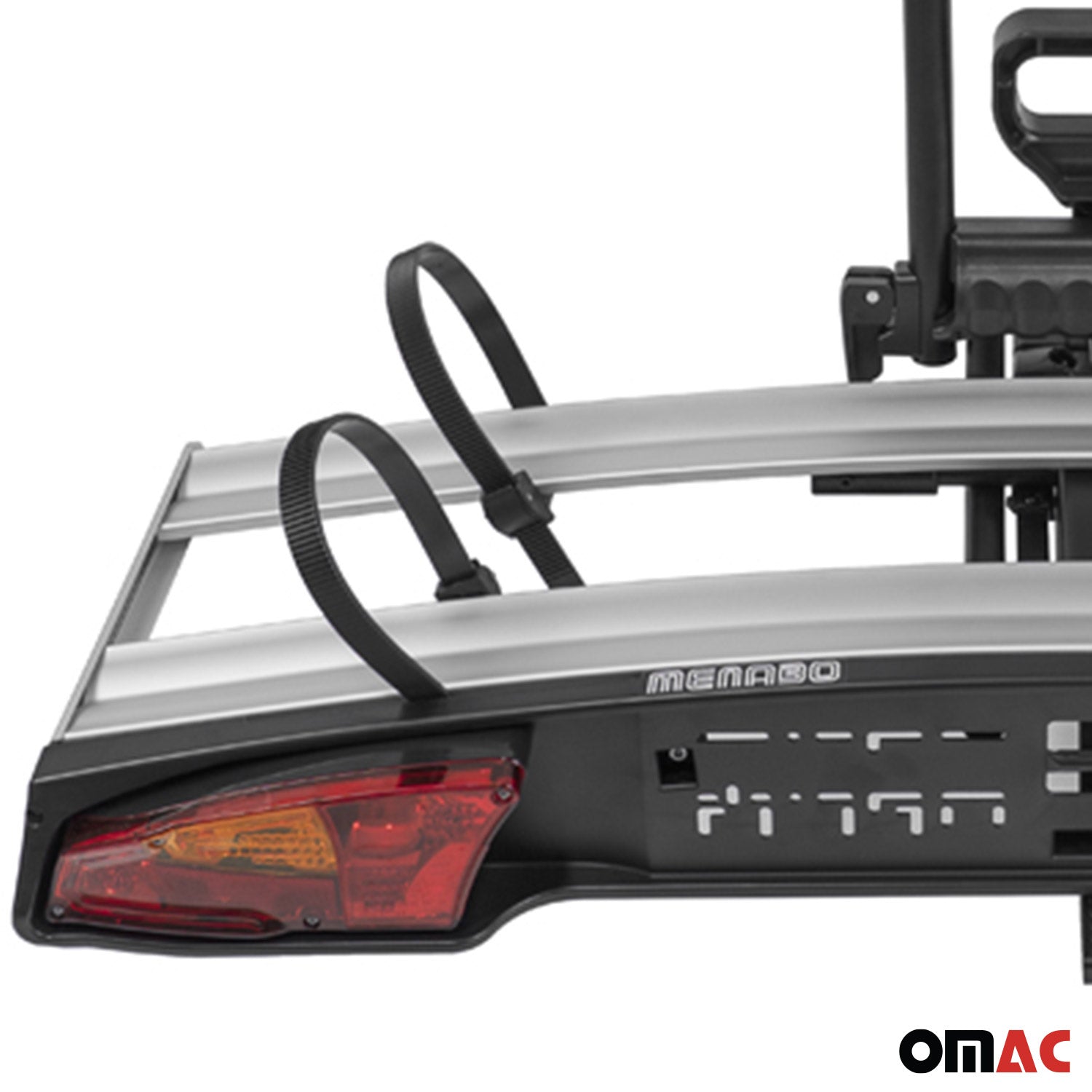 Menabo Alcor 2 Portabicicletas de remolque trasera Bicicletas