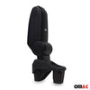 Negro Reposabrazos Consola para Renault Clio 2019-2025 Negro PU Cuero Plástico