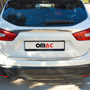 Protector de Parachoques Trasero para Nissan Qashqai 2017-2021 Acero cepillado