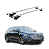 Menabo Barras de Techo Coche Baca para Renault Talisman Grandtour 2015-2025 Gris
