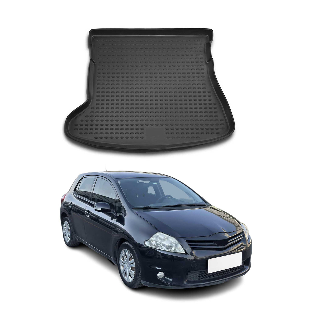 OMAC Bandeja Maletero Alfombrilla para Toyota Auris 2007-2012 Hatchback TPE