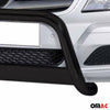 Bull Barra Frontal para Mercedes Vito Viano 2010-2014 Negro Brillante Acero