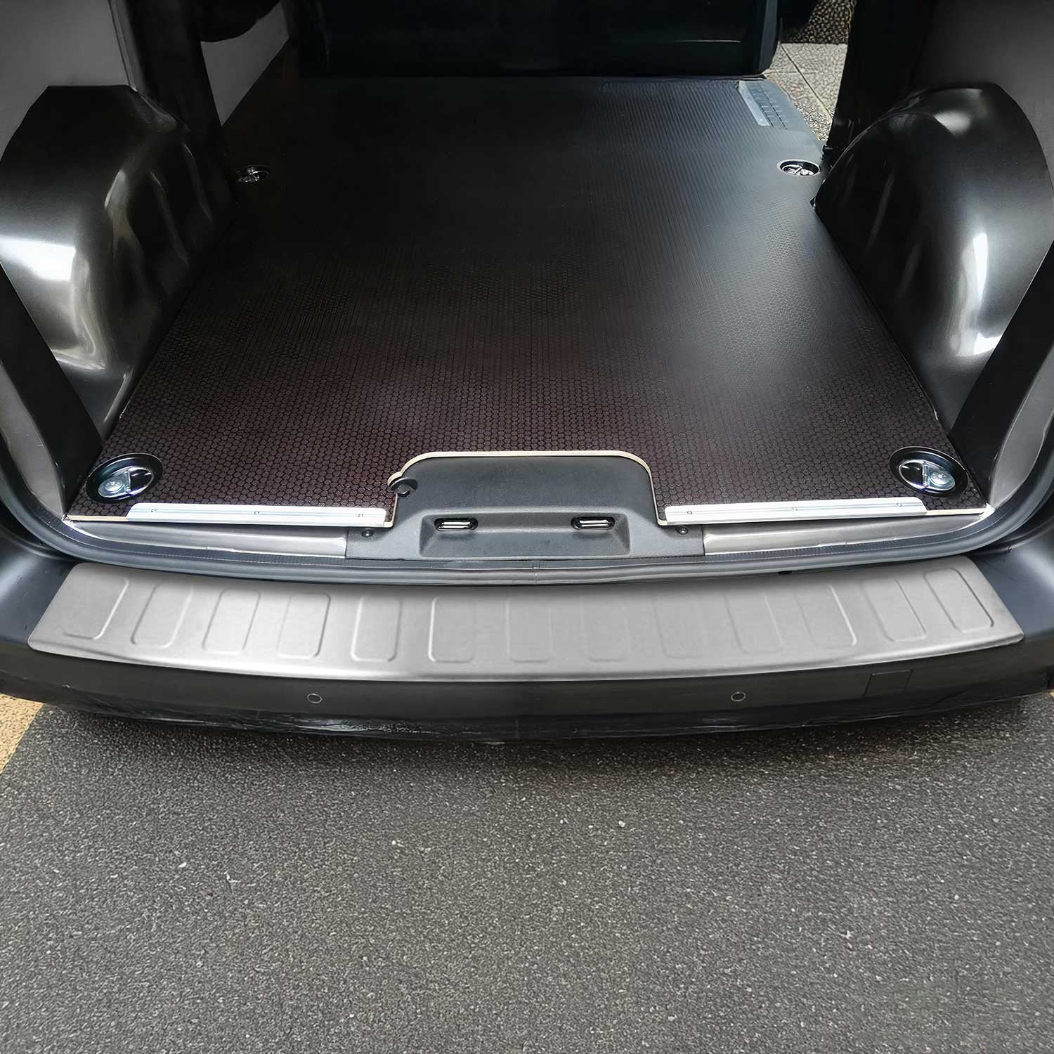 Protector Parachoques para Opel Zafira Life 2019-2026 L1 L2 Acero cepillado
