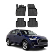 OMAC Premium Alfombrillas De Coche para Audi Q3 Q3 Sportback 2018-2025 Goma 4x
