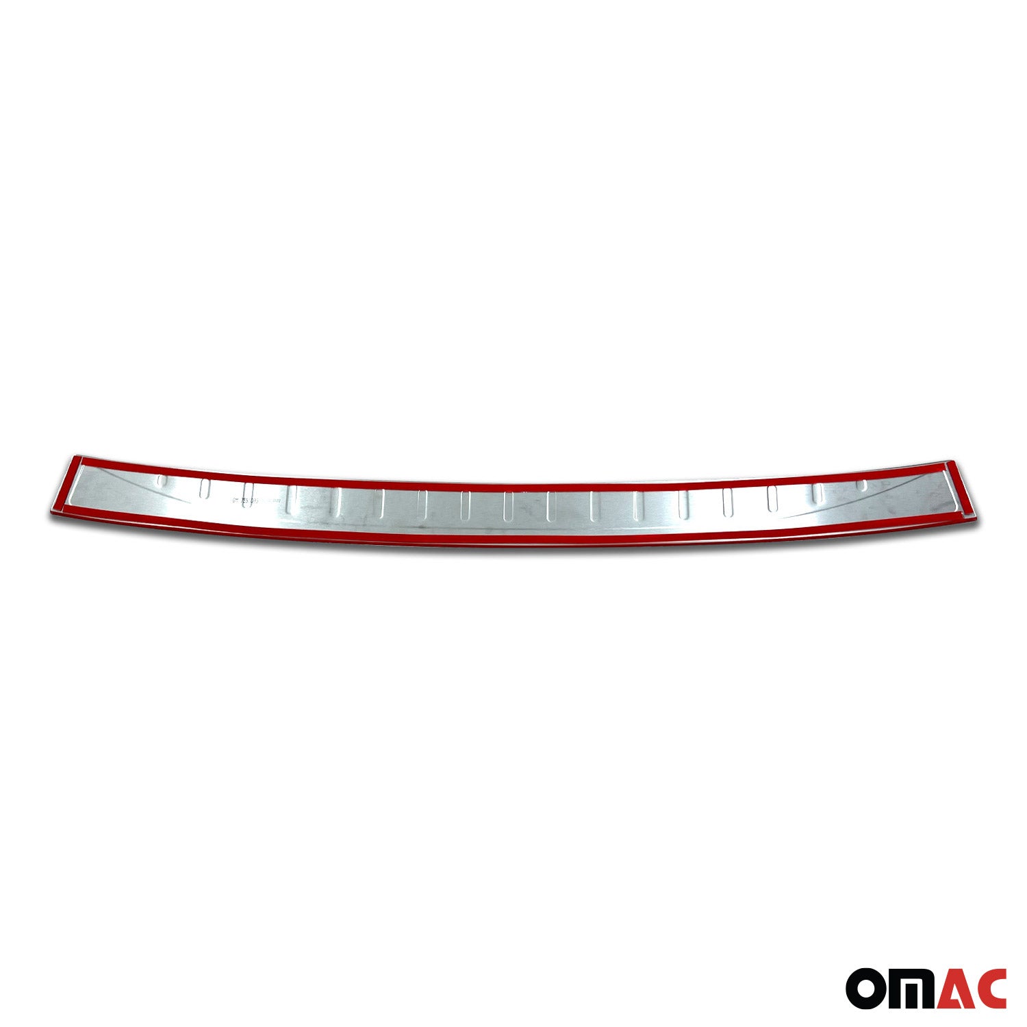 Protector de Parachoques Trasero para Volvo XC60 2013-2017 Plata Brillante Acero