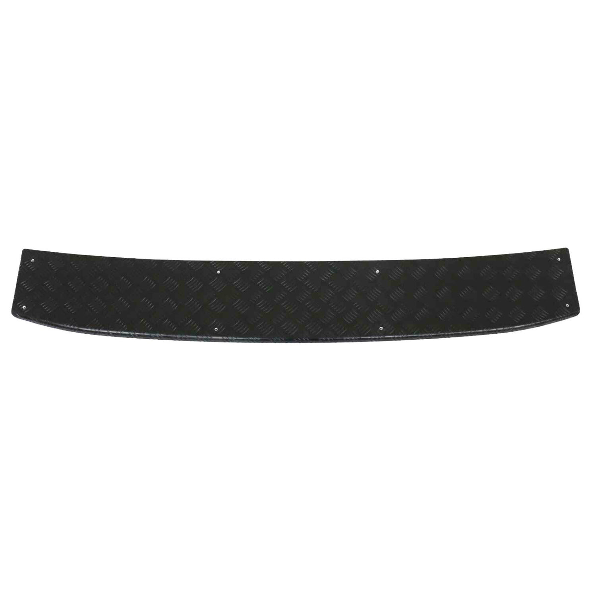 Protector de Parachoques Trasero para Ford Transit 2014-2025 Negro Mate Aluminio