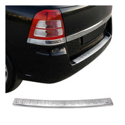 Protector de Parachoques Trasero para Opel Zafira B 2005-2014 Acero cepillado