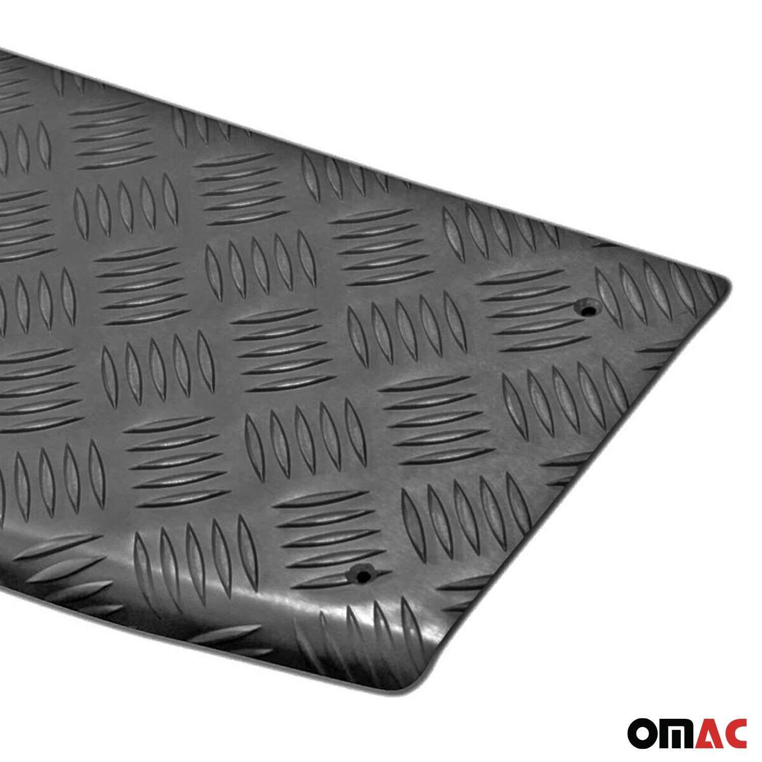 Protector de Parachoques Trasero para Ford Transit 2014-2025 Negro Mate Aluminio