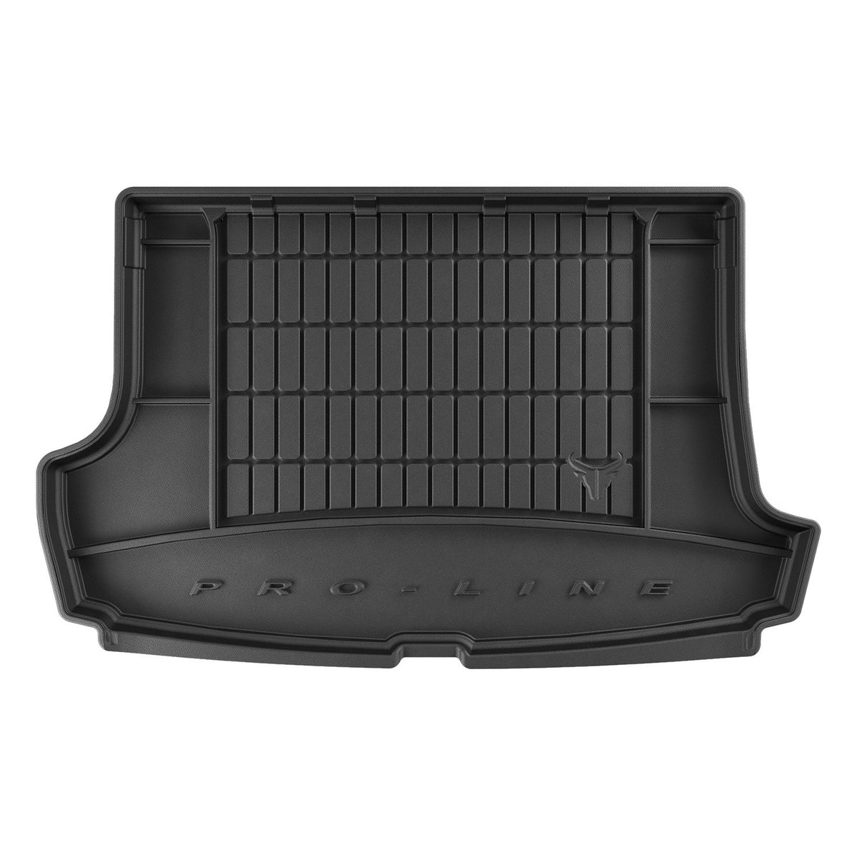 OMAC Premium Bandeja Maletero Alfombrilla para VW T-Roc 2017-2024 Negro Goma TPE