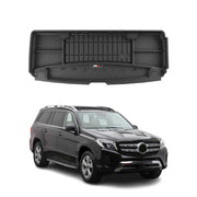 OMAC Premium Bandeja Maletero Alfombrilla para Mercedes GLS 2015-2019 Negro