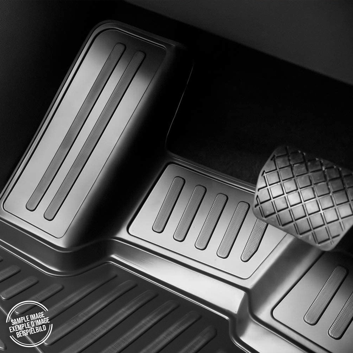 OMAC Alfombrillas De Coche para Mercedes G Class W463 1990-2018 Negro TPE 4Pza