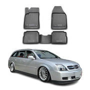 OMAC Alfombrillas De Coche para Opel Vectra SW 2002-2008 Negro Goma TPE 4Pza