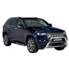 Bull Barra Frontal para Jeep Grand Cherokee 2013-2017 Plata Brillante Acero 1Pza