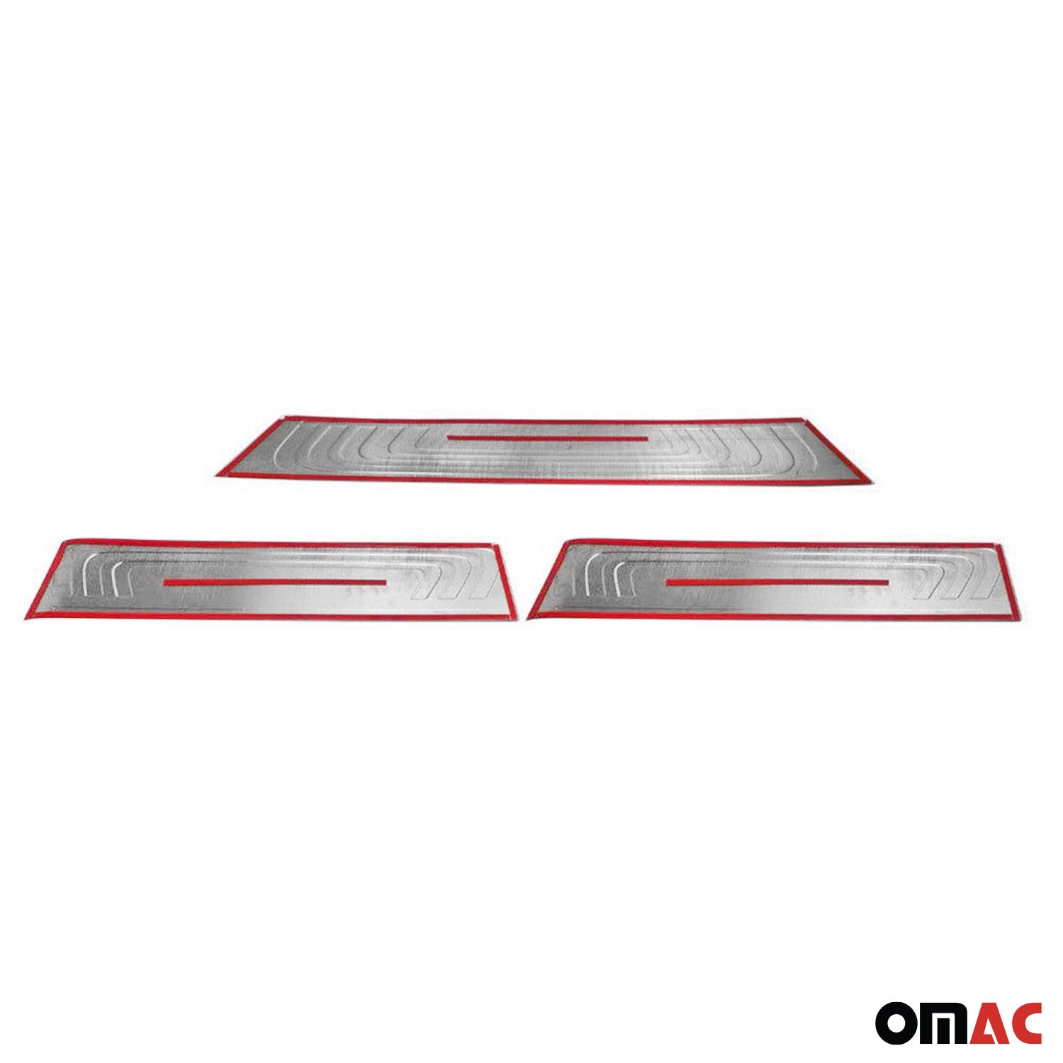 Protector Parachoques para Mercedes Vito Viano W639 2003-2014 Plata Acero 4Pza