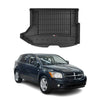 OMAC Premium Bandeja Maletero Alfombrilla para Dodge Caliber 2006-2011 Negro TPE