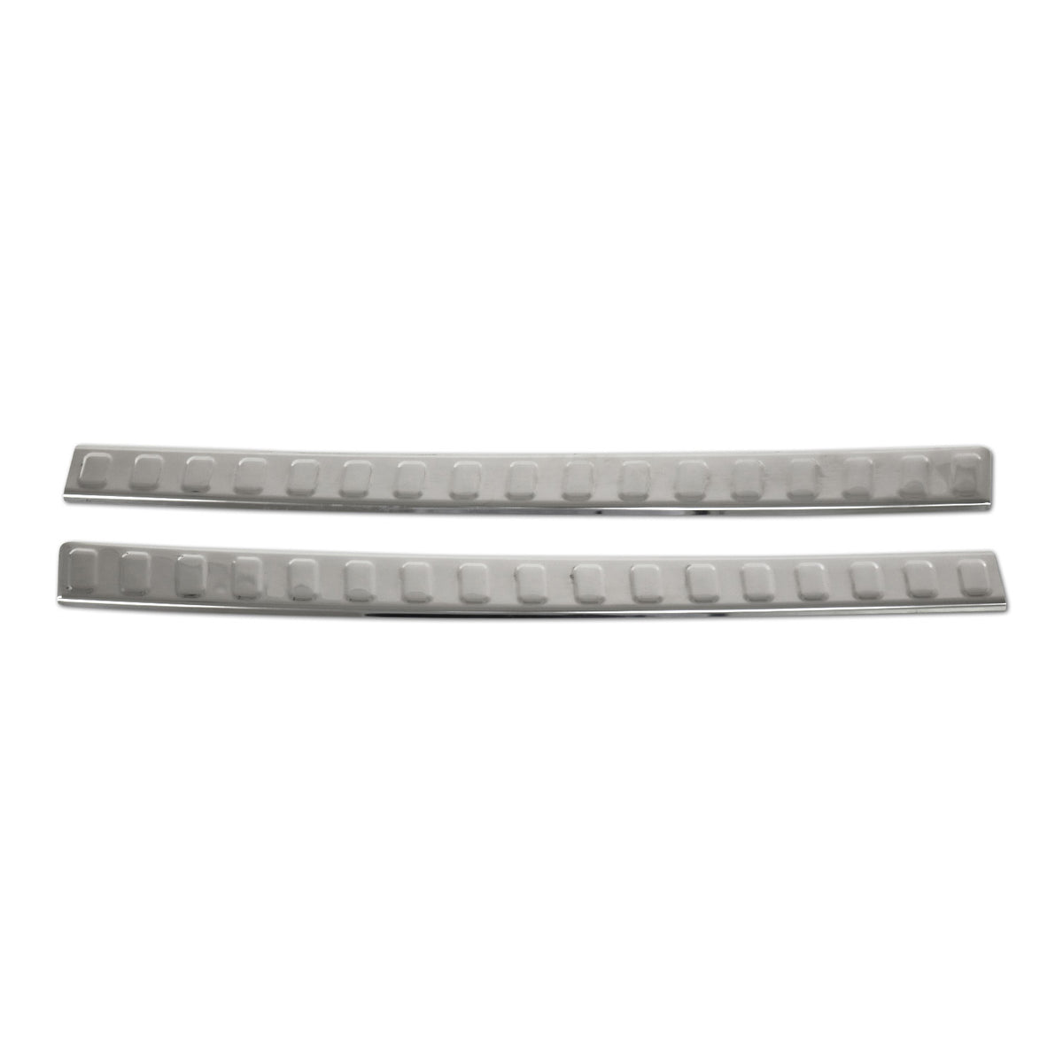 Protector de Parachoques Trasero para Hyundai i20 2014-2018 Acero cepillado