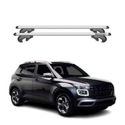 Menabo Barras de Techo Baca para Hyundai Venue 2020-2025 Gris Aluminio 2Pza