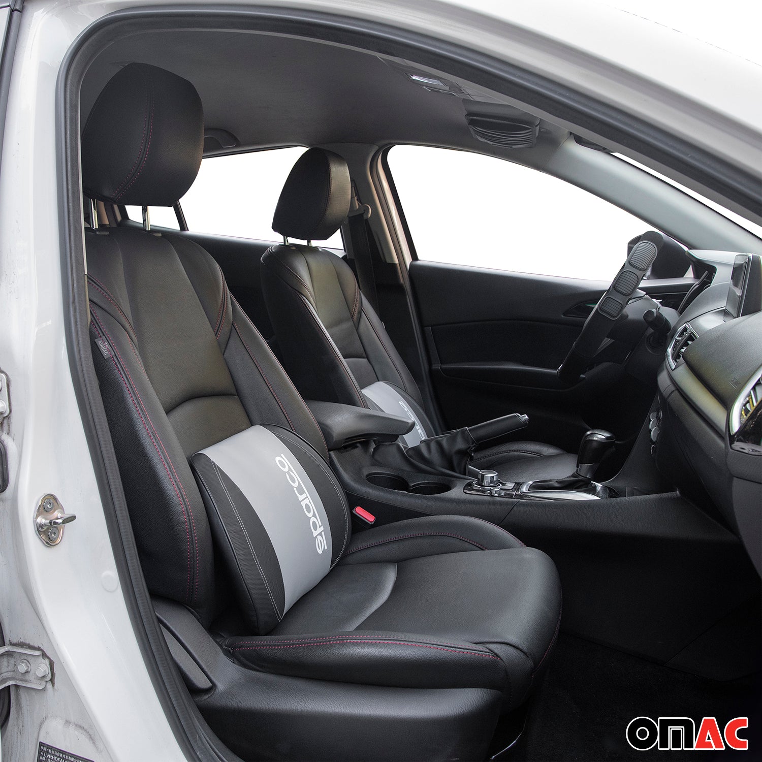 Sparco Automóvil Almohada de soporte Lumbar Universal Gris