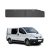OMAC Alfombrillas De Coche para Nissan Primastar 2001-2014 Negro Goma TPE 2Pza