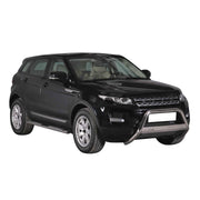 Bull Barra Frontal para Range Rover Evoque 2011-2015 Plata Brillante Acero 1Pza