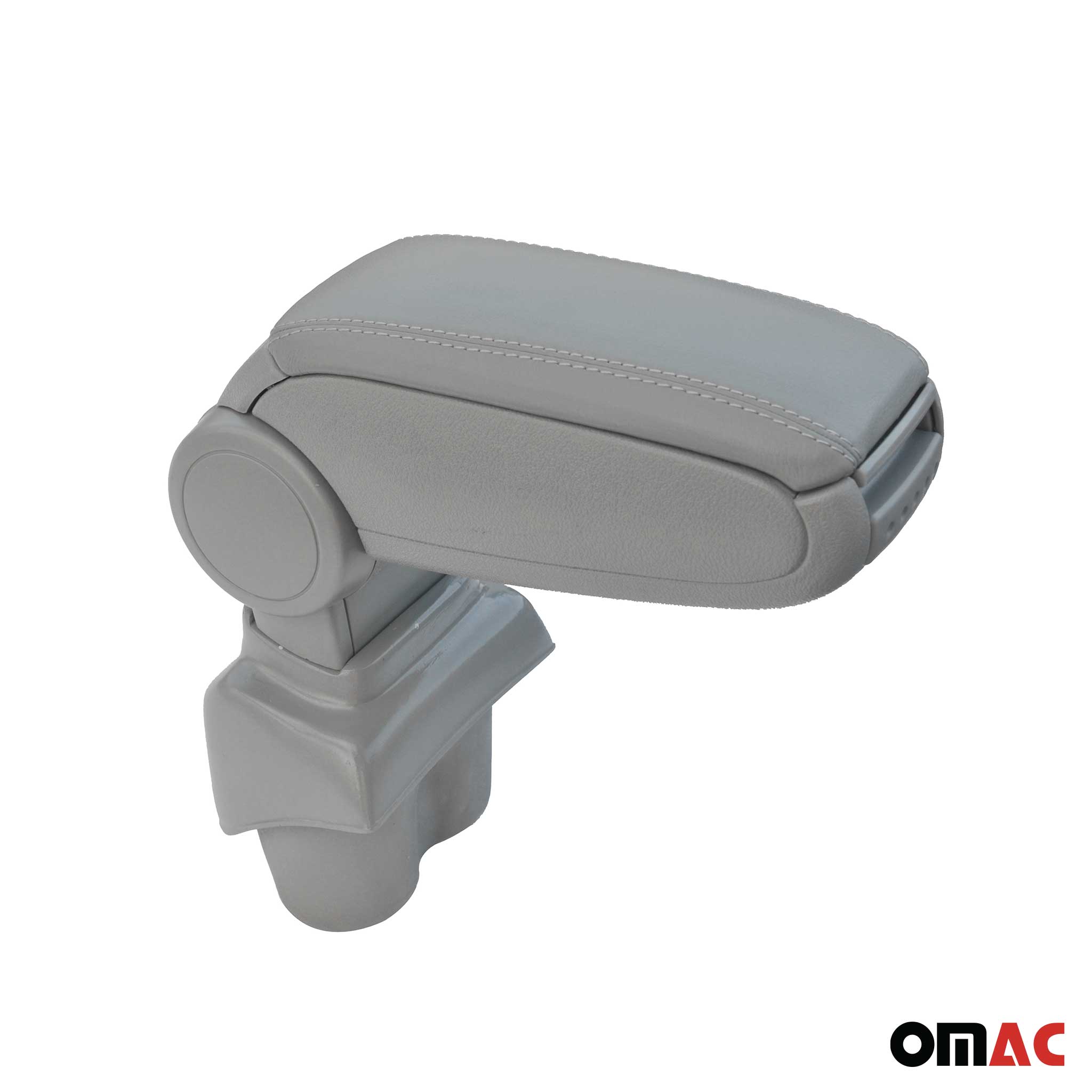 Gris Reposabrazos Consola para VW Caddy 2003-2020 Gris PU Cuero Plástico 1Pza