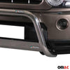 Bull Barra Frontal para Land Rover Discovery 4 2009-2016 Plata Acero