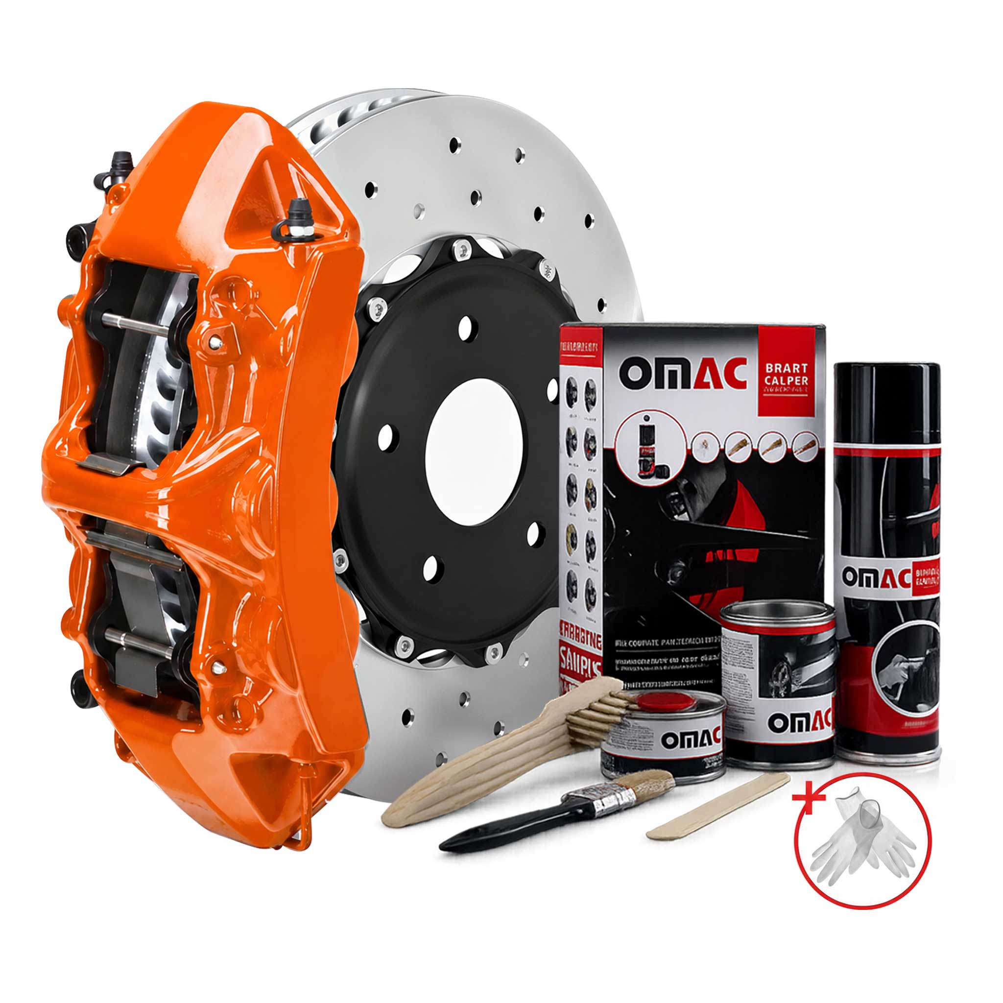 Kit Vernice Pinze Freno Altos Temperaturas Universal Arizona Orange