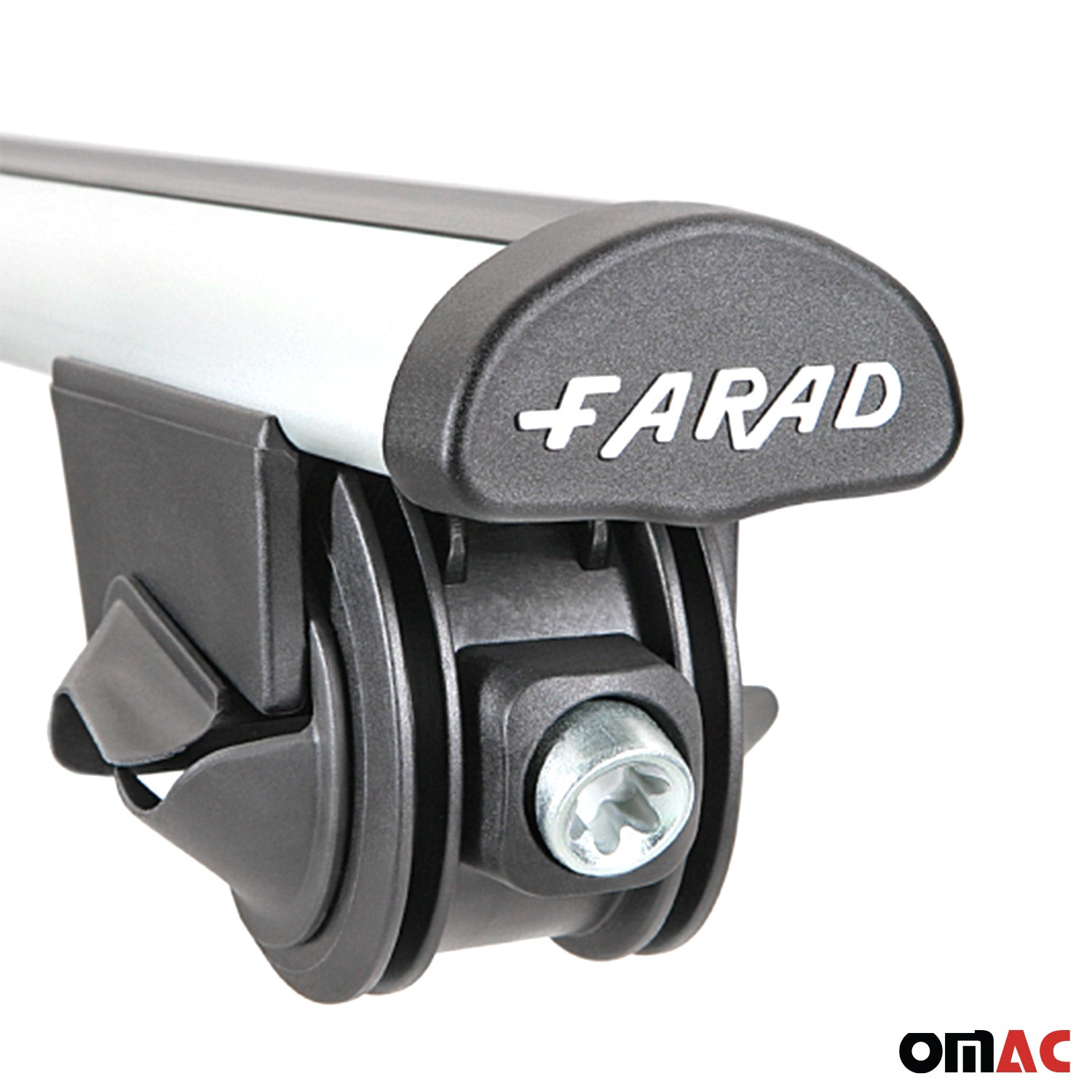 Barras Techo Coche Aluminio 120cm 100kg Gris 2Pza