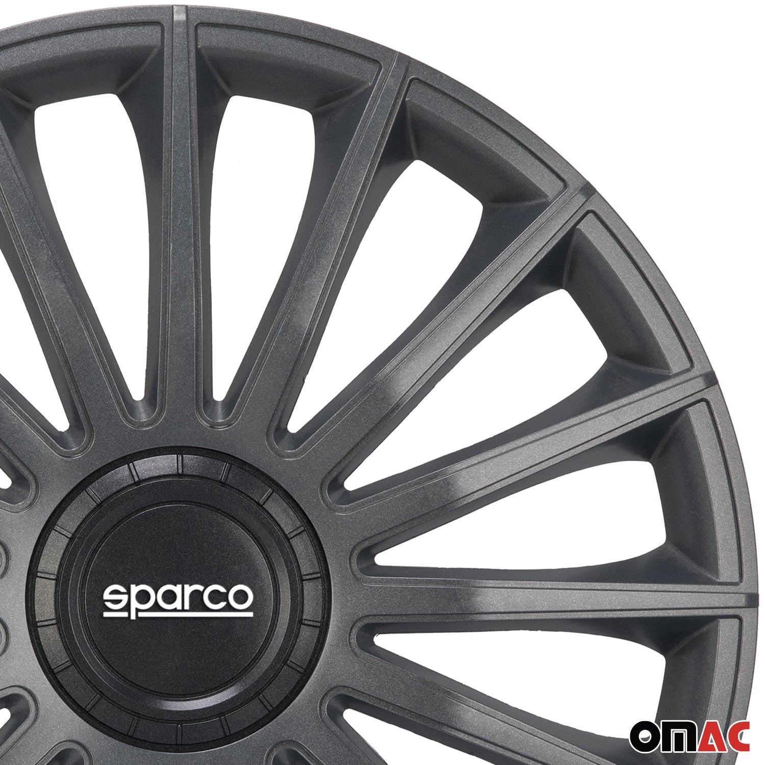Sparco Tapacubos 15 Pulgadas Universal Gris ABS Plástico