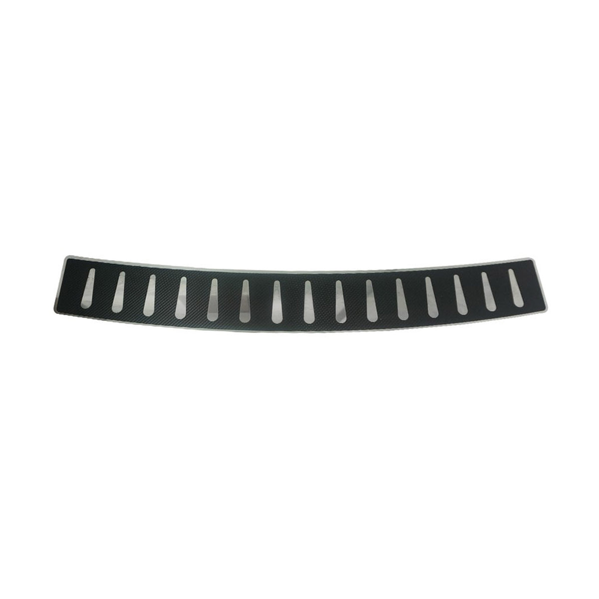 Protector de Parachoques Trasero para Ford Kuga 2013-2020 Acabado Carbono Acero