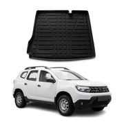 OMAC Bandeja Maletero Alfombrilla para Dacia Duster 2018-2024 Negro Goma