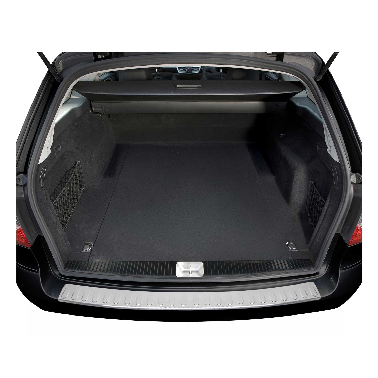 Protector Parachoques para Mercedes E Class S212 2010-2013 Plata Brillante Acero