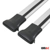 Rieles & Barras de Techo Coche para Renault Kangoo Mercedes Citan Gris Alu 4Pza