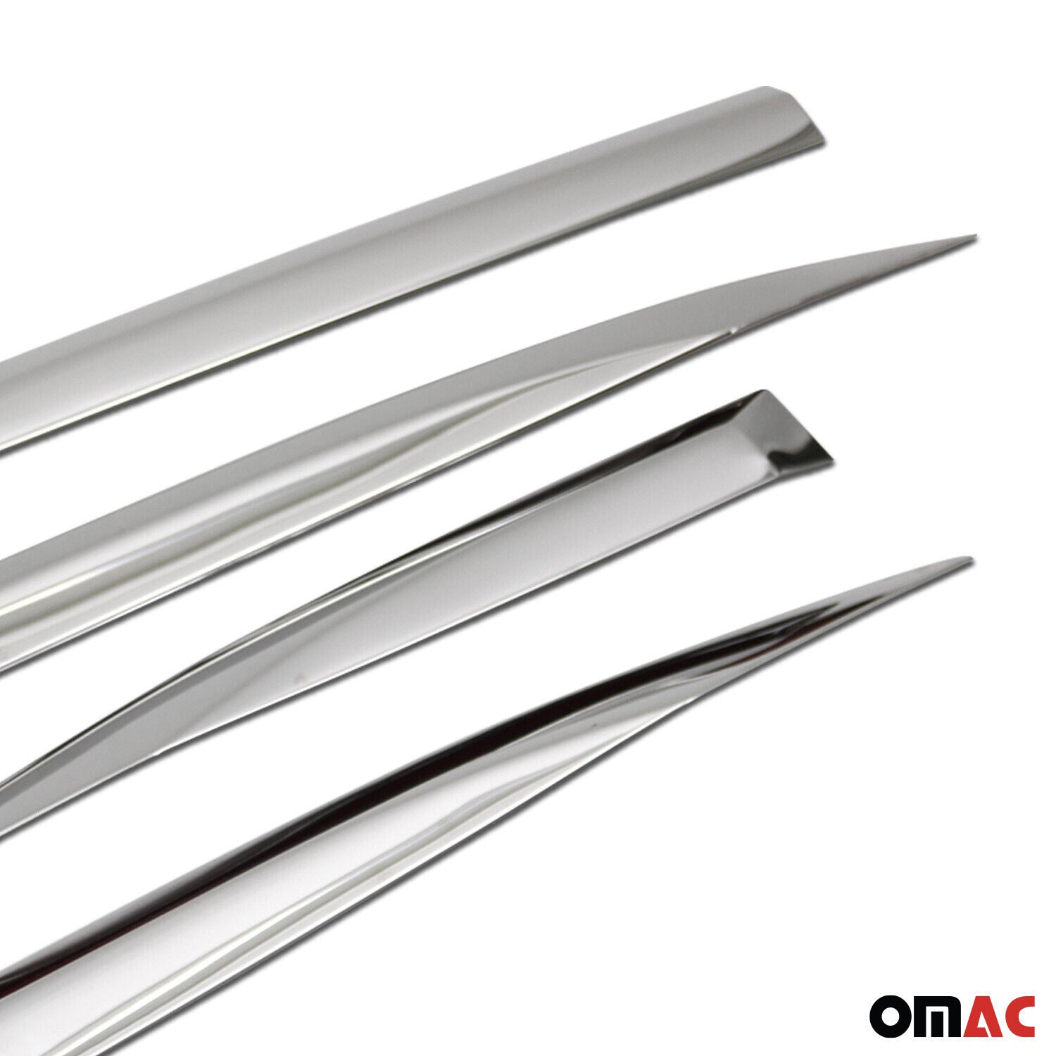 Protectores Puerta Lateral para Peugeot Active P84 2016-2024 Brillante Acero