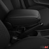 Negro Reposabrazos Consola para Dacia Duster 2 2018-2024 Negro PU Cuero Plástico