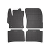 OMAC Alfombrillas De Coche para Toyota Corolla XII 2018-2024 Negro Goma 4Pza