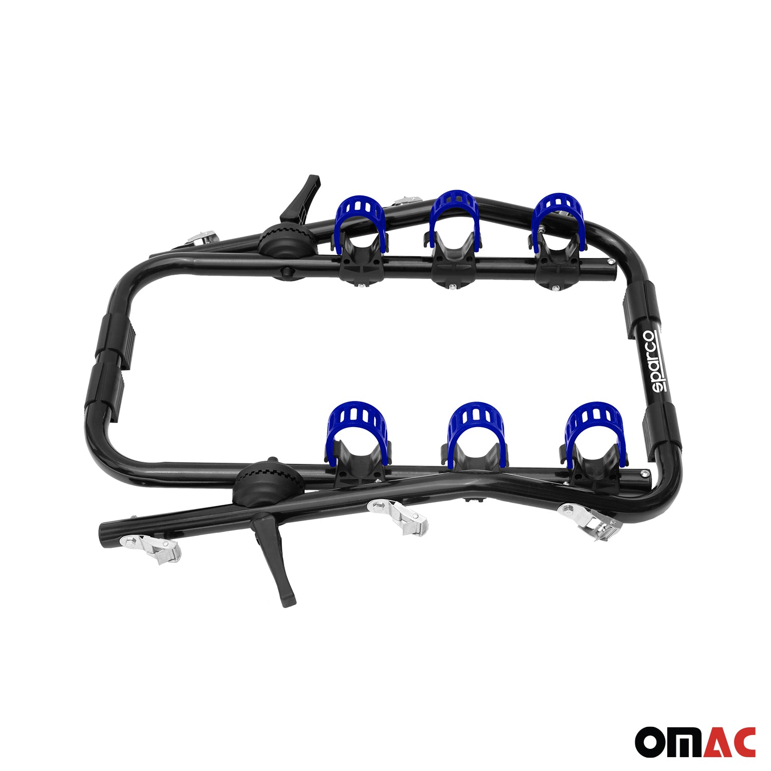 Sparco Portabicicletas de para maletero Bicicletas Universal Negro Azul