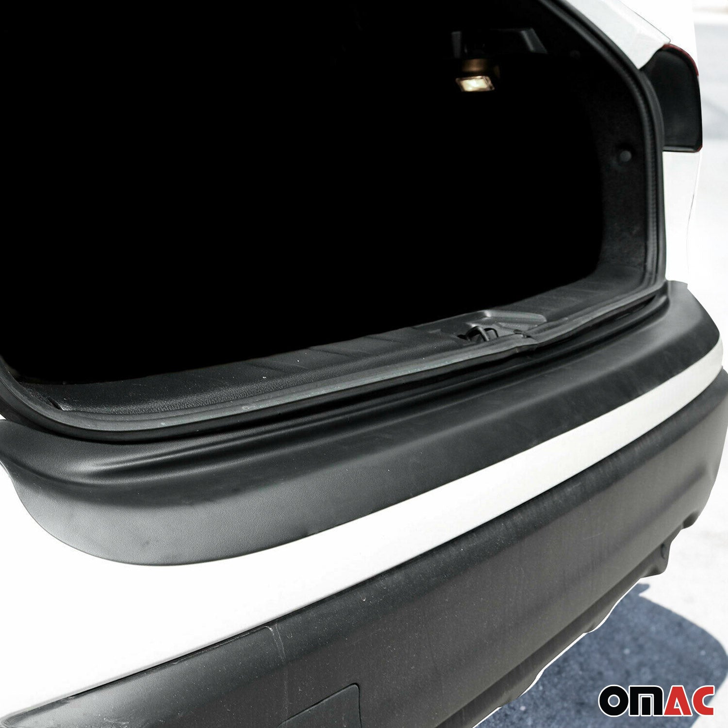 Protector Parachoques para Nissan Qashqai J11 2014-2017 Negro Mate ABS