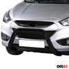 Bull Barra Frontal para Hyundai ix35 2009-2015 Negro Brillante Acero