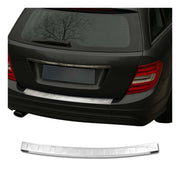 Protector Parachoques para Mercedes C Class S204 T-Model 2008-2014 Plata Acero