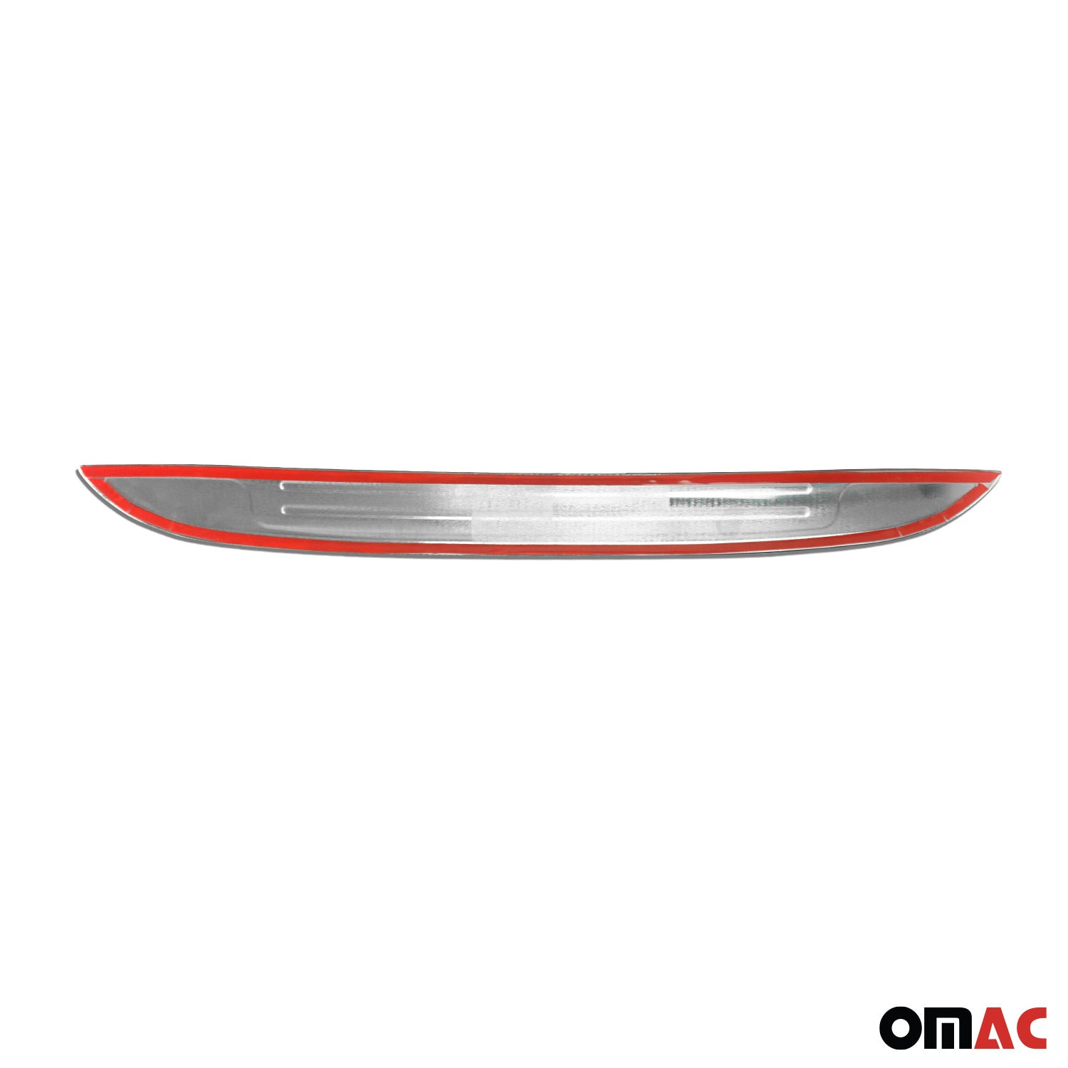 Protector de Parachoques Trasero para Mazda CX-3 2015-2025 Plata Brillante Acero